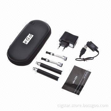 E-cigarette Starter Kit with 650/900/1,100mAh Battery Capacity, Over-charge Protection